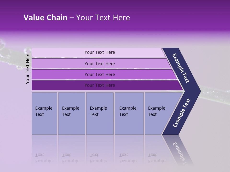 Water Refreshing Background PowerPoint Template
