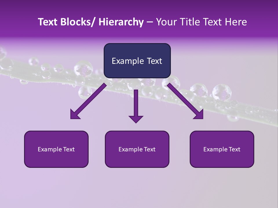 Water Refreshing Background PowerPoint Template