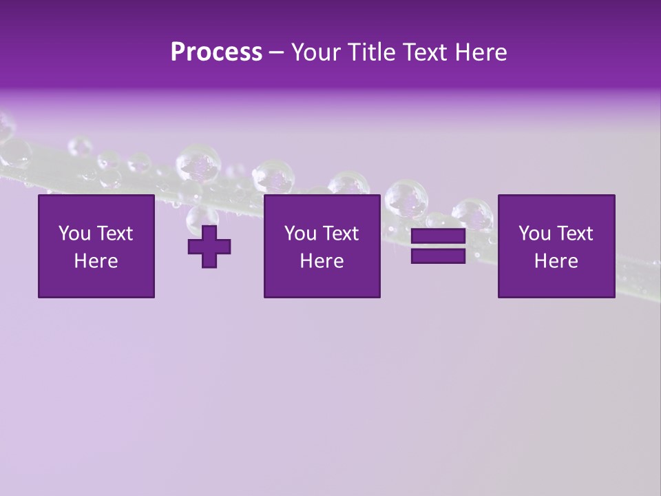Water Refreshing Background PowerPoint Template