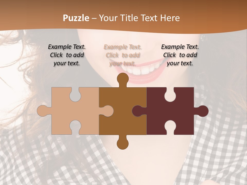 Using Technology Caucasian PowerPoint Template