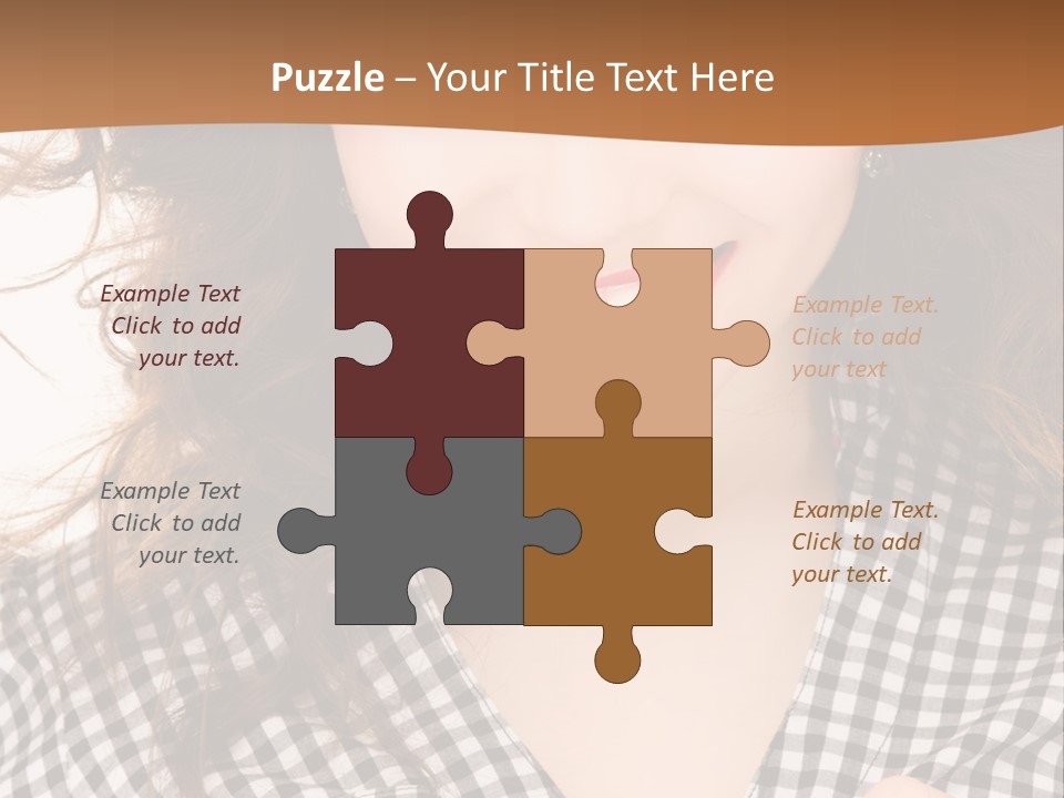 Using Technology Caucasian PowerPoint Template