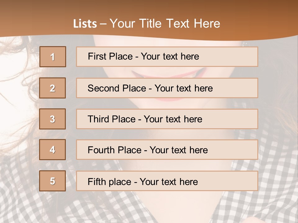 Using Technology Caucasian PowerPoint Template