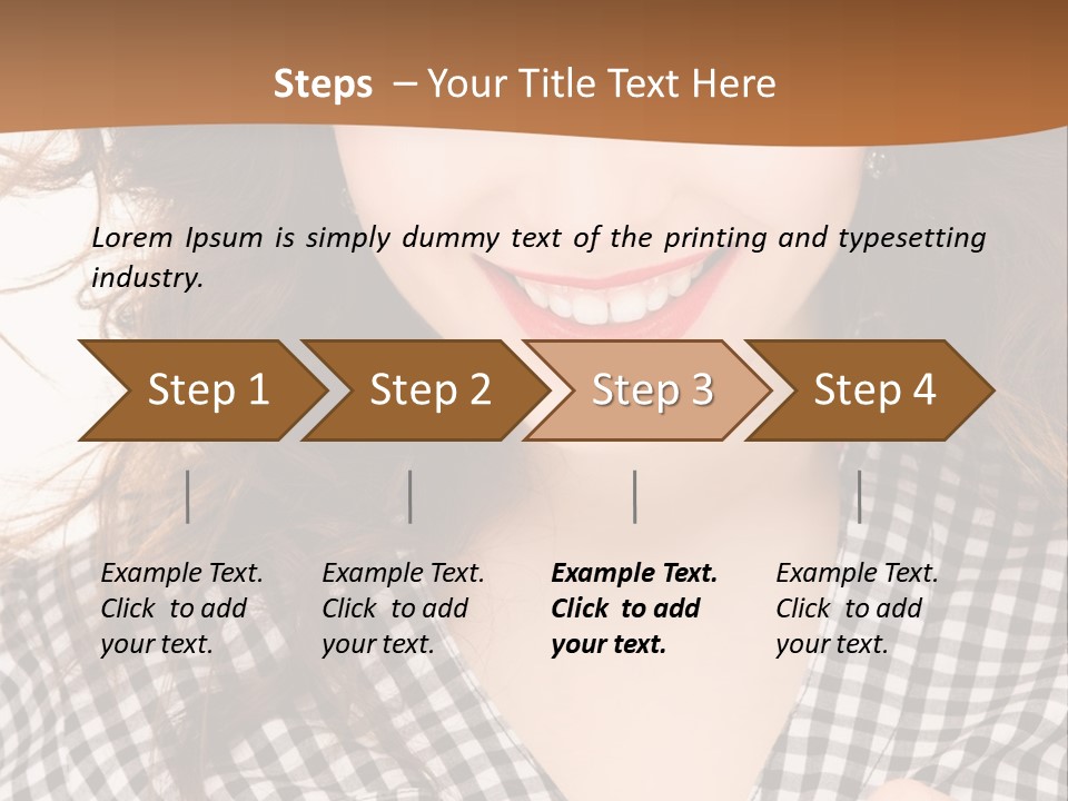 Using Technology Caucasian PowerPoint Template