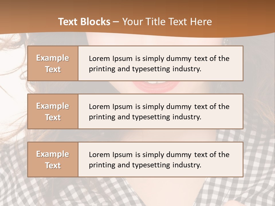 Using Technology Caucasian PowerPoint Template