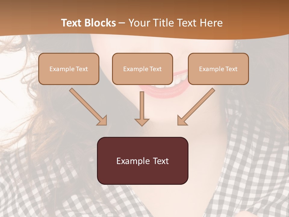 Using Technology Caucasian PowerPoint Template