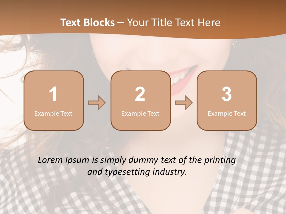 Using Technology Caucasian PowerPoint Template