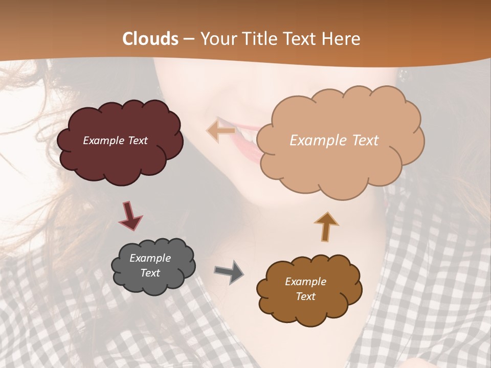 Using Technology Caucasian PowerPoint Template