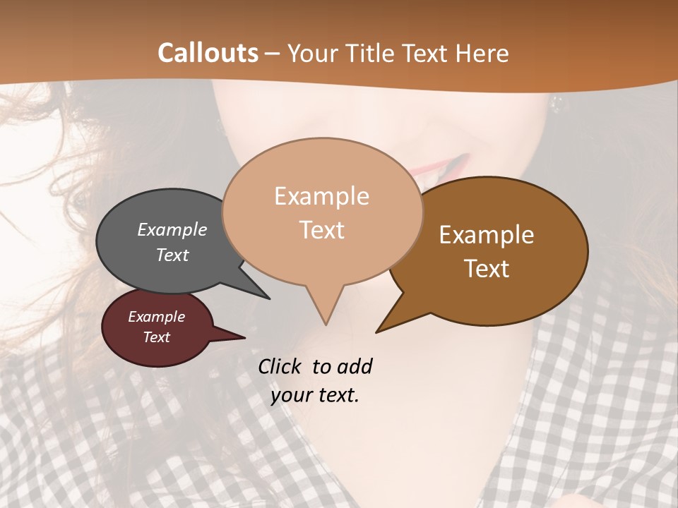 Using Technology Caucasian PowerPoint Template
