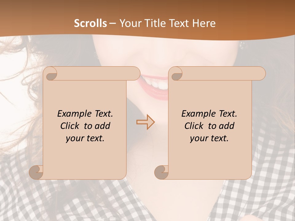 Using Technology Caucasian PowerPoint Template