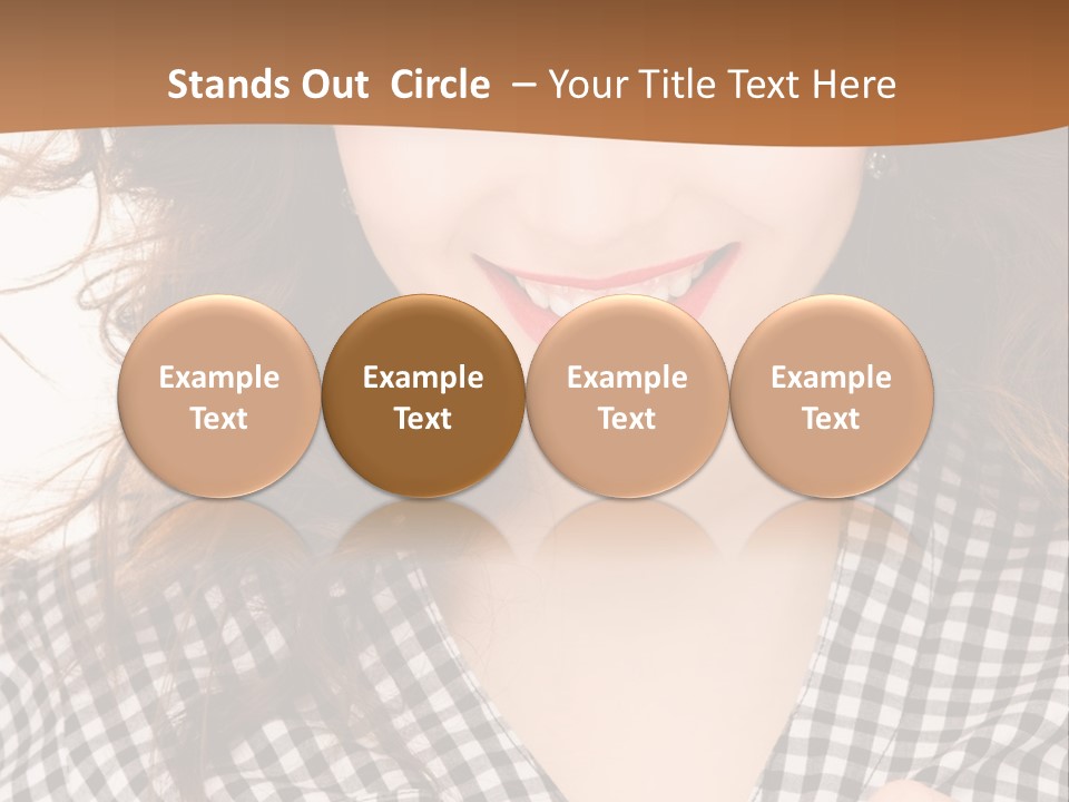 Using Technology Caucasian PowerPoint Template
