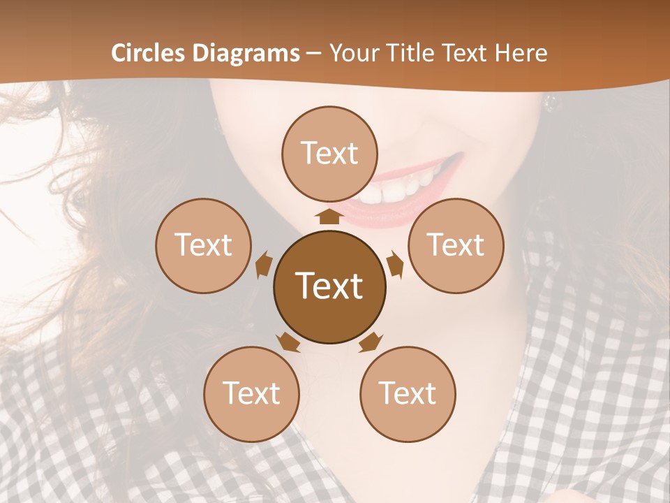 Using Technology Caucasian PowerPoint Template