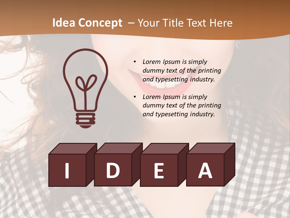 Using Technology Caucasian PowerPoint Template