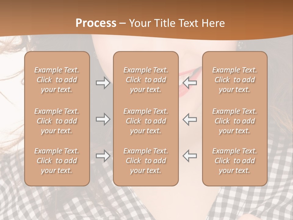 Using Technology Caucasian PowerPoint Template