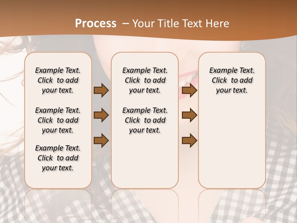 Using Technology Caucasian PowerPoint Template