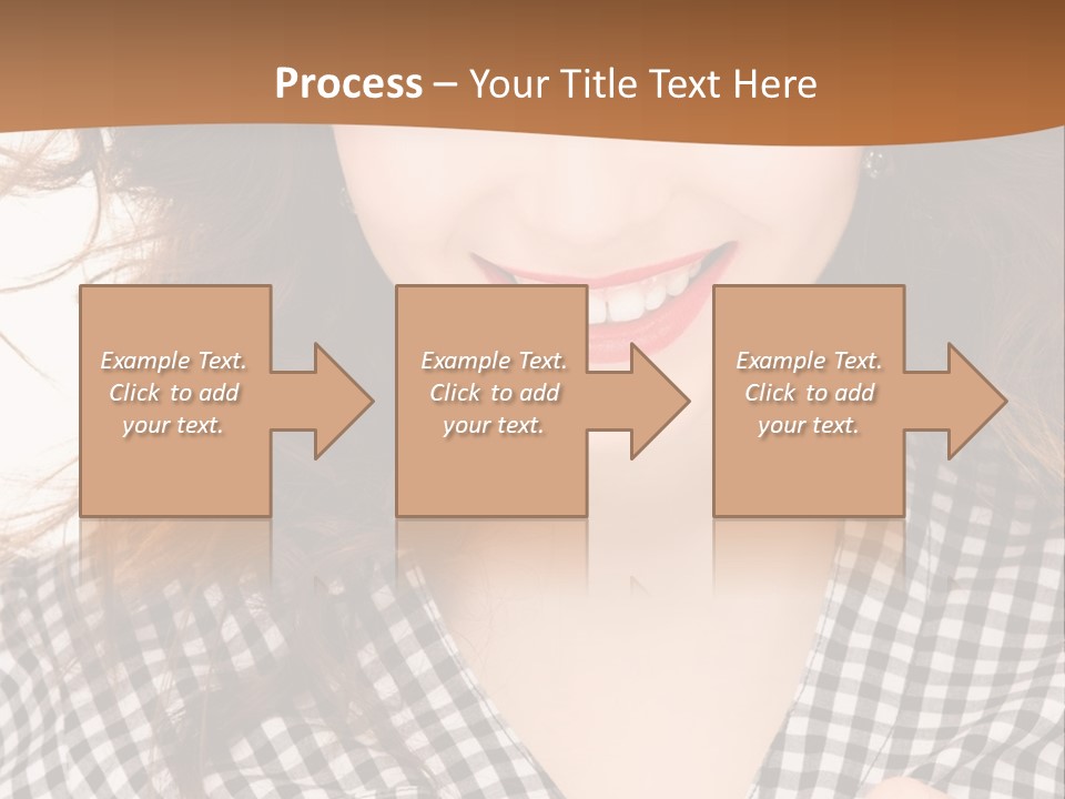Using Technology Caucasian PowerPoint Template