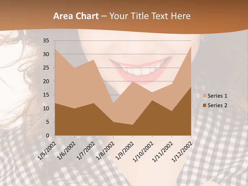 Using Technology Caucasian PowerPoint Template