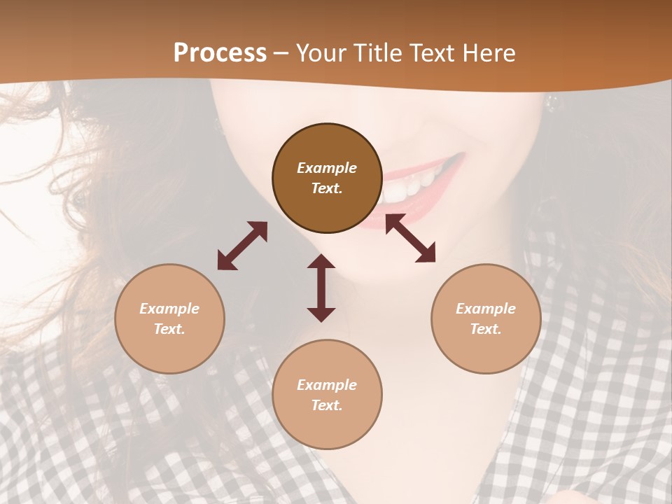 Using Technology Caucasian PowerPoint Template