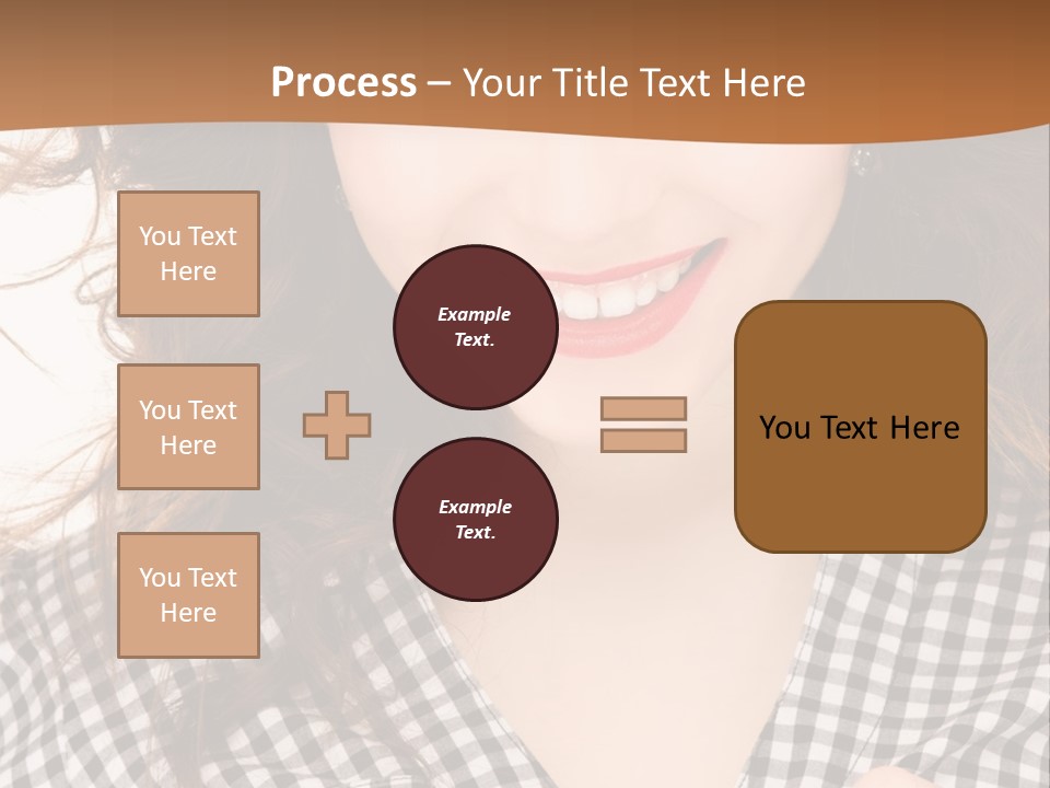 Using Technology Caucasian PowerPoint Template