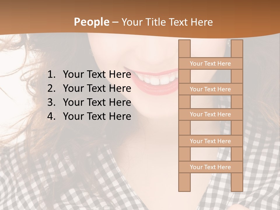 Using Technology Caucasian PowerPoint Template