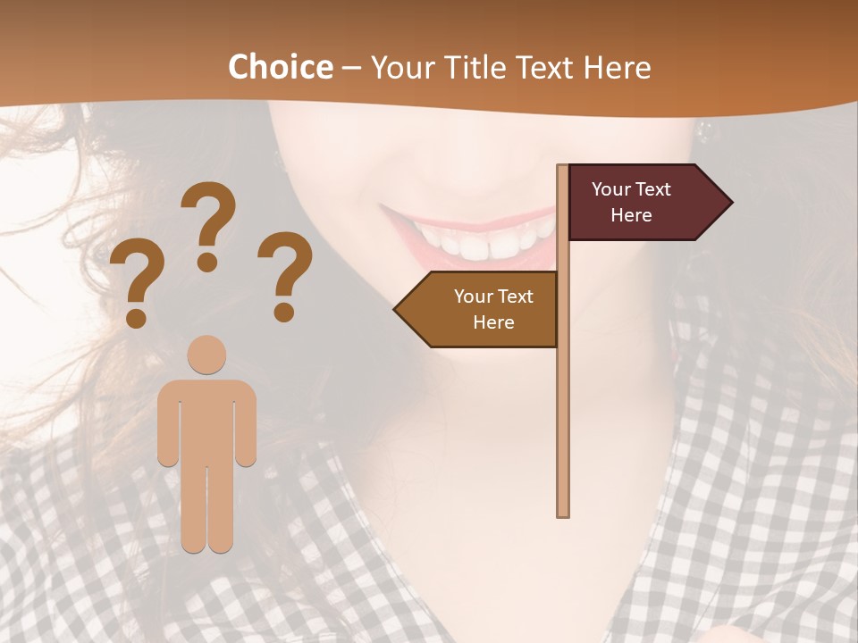 Using Technology Caucasian PowerPoint Template