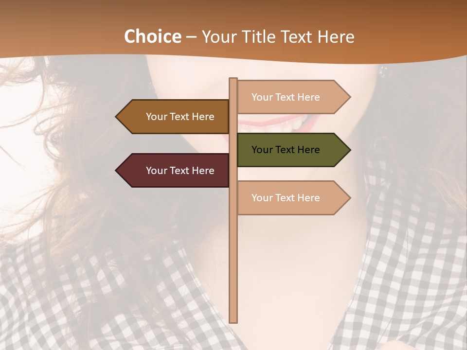 Using Technology Caucasian PowerPoint Template