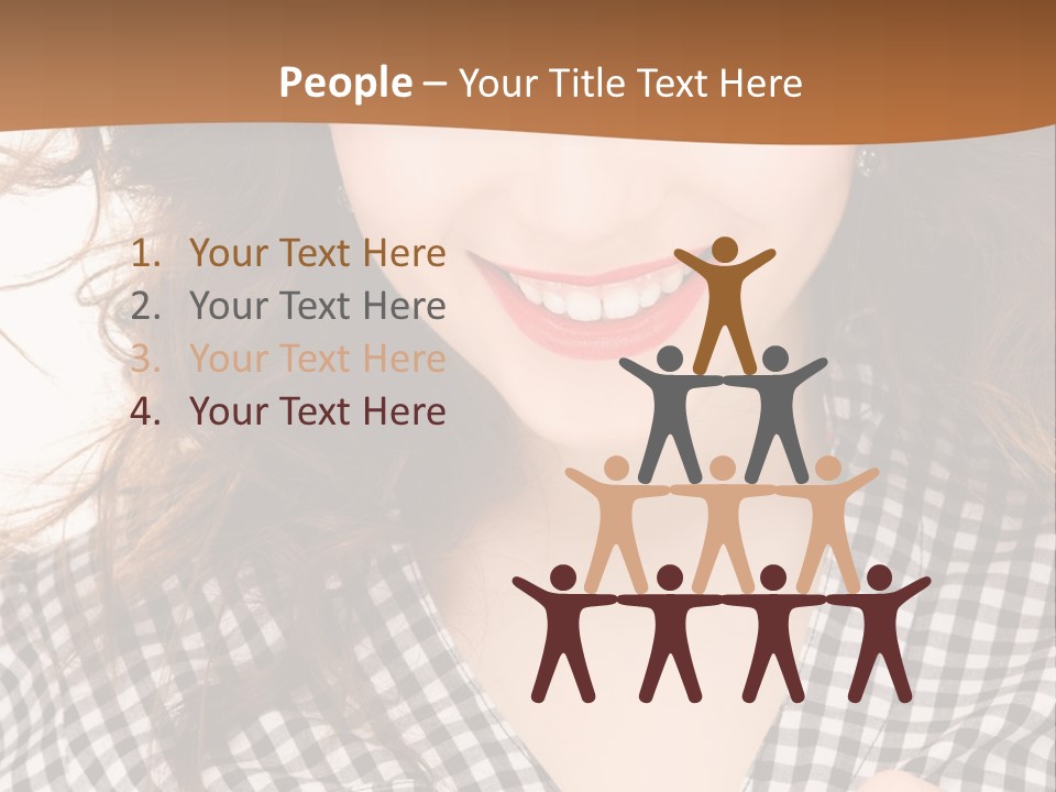 Using Technology Caucasian PowerPoint Template