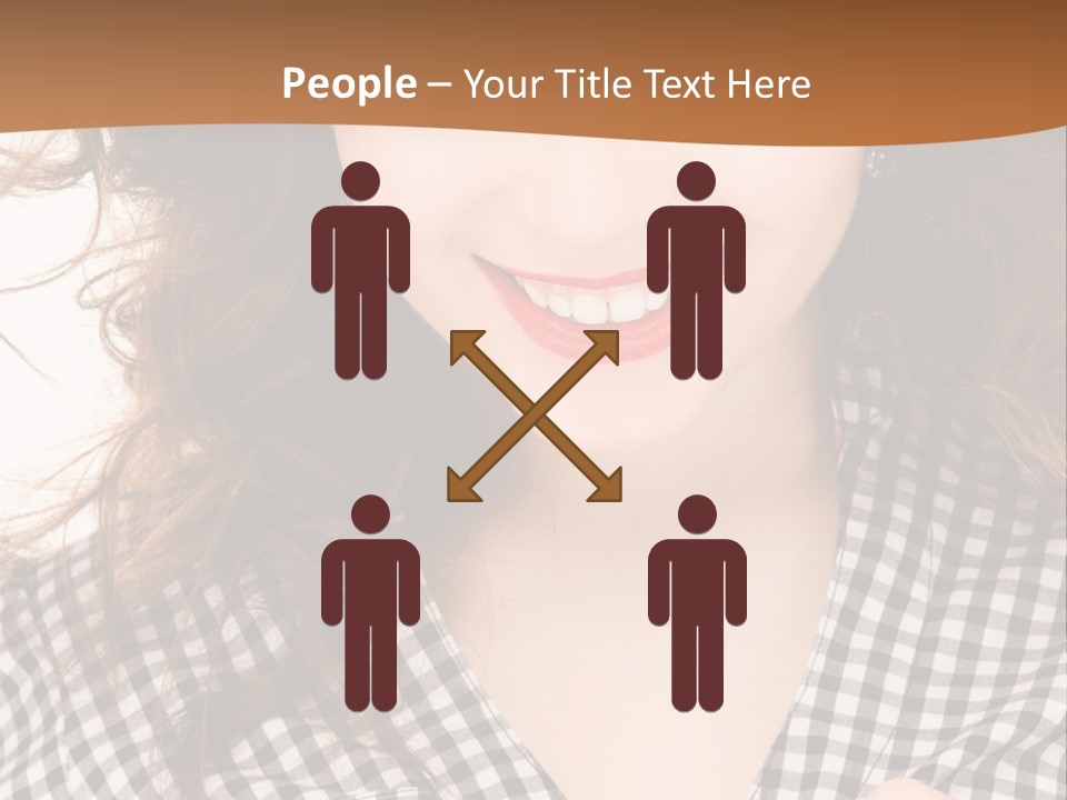 Using Technology Caucasian PowerPoint Template