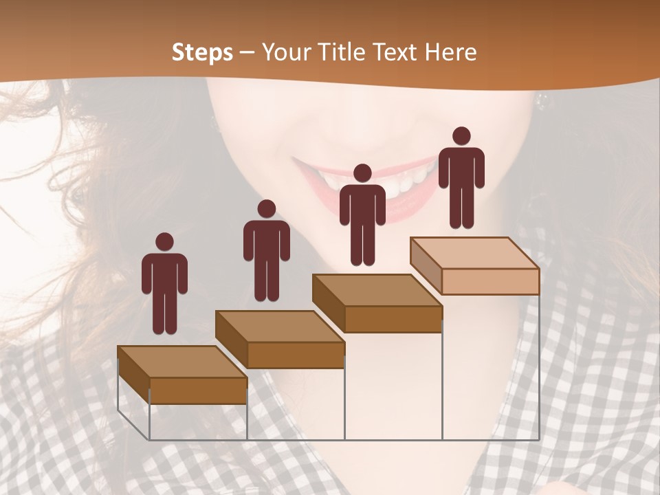 Using Technology Caucasian PowerPoint Template