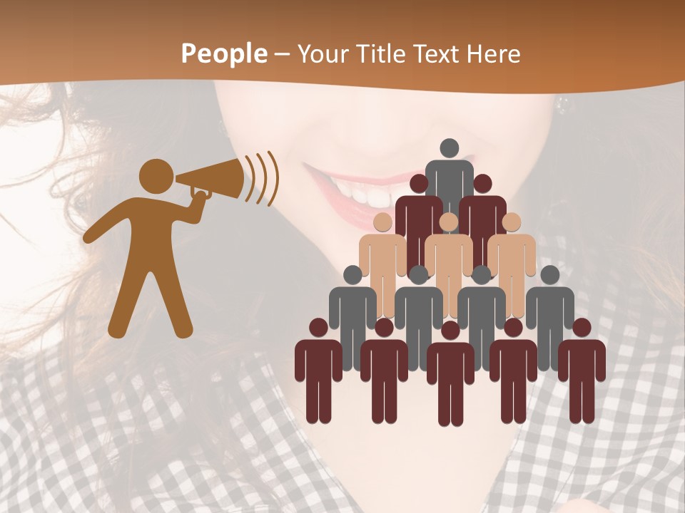 Using Technology Caucasian PowerPoint Template