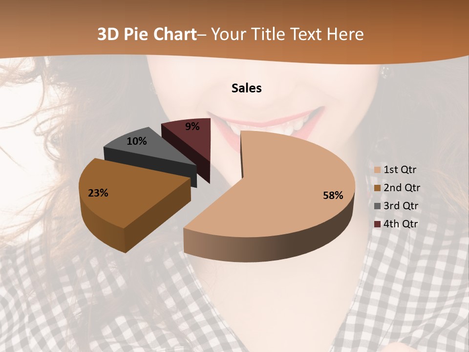 Using Technology Caucasian PowerPoint Template