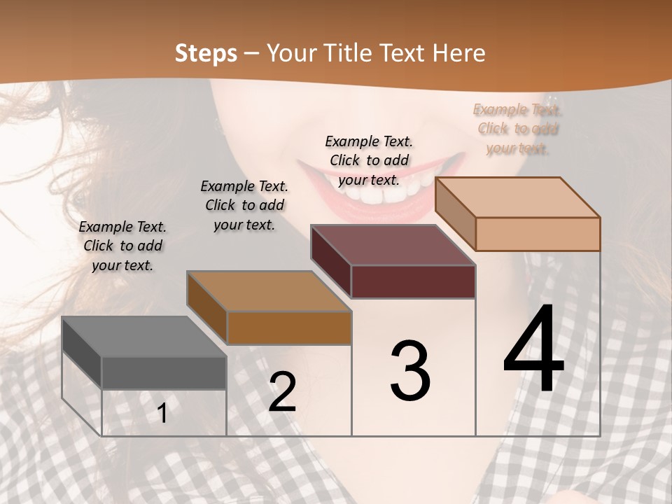 Using Technology Caucasian PowerPoint Template