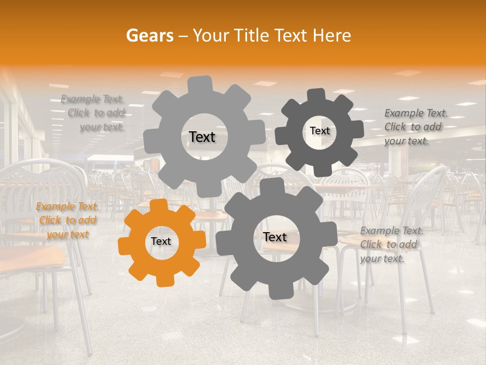 Restaurant Business Large PowerPoint Template