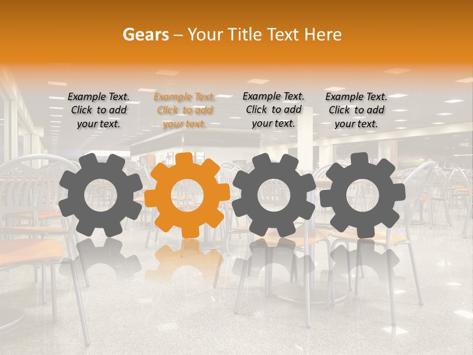 Restaurant Business Large PowerPoint Template