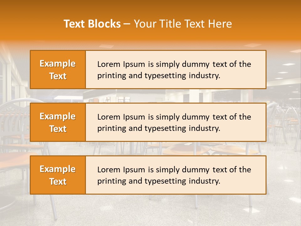Restaurant Business Large PowerPoint Template