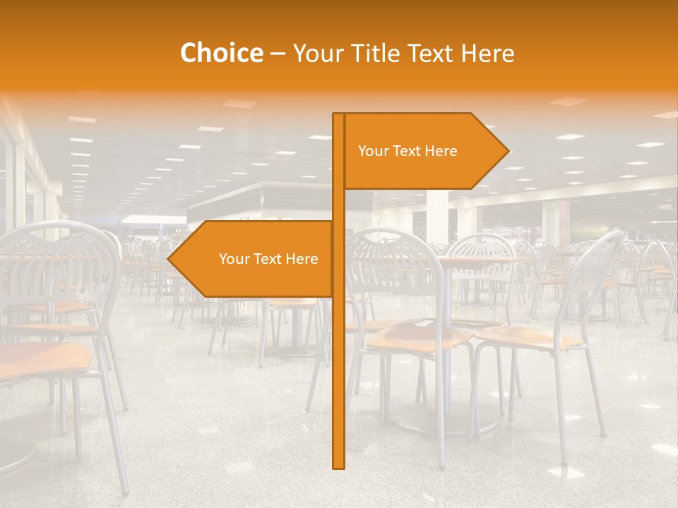 Restaurant Business Large PowerPoint Template