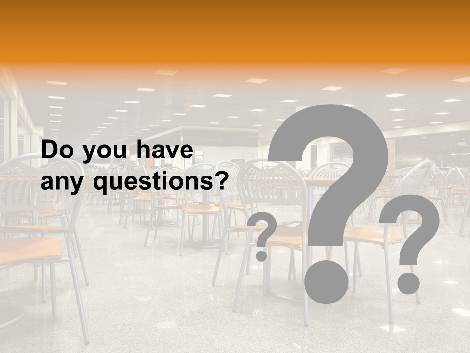 Restaurant Business Large PowerPoint Template