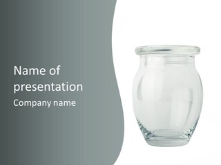 Translucent Colorless Image PowerPoint Template