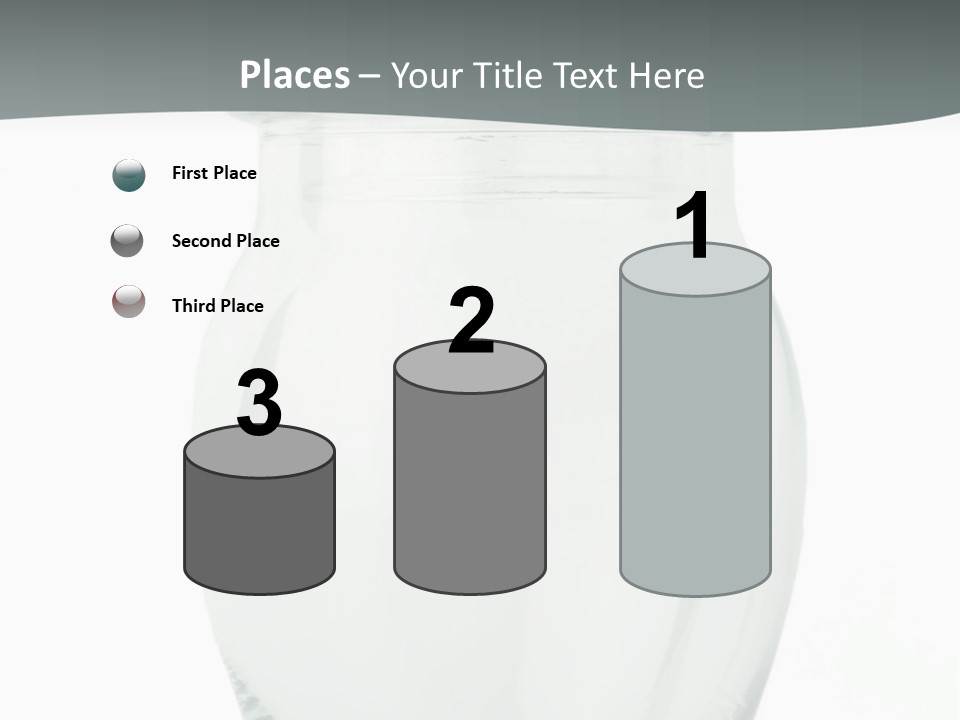 Translucent Colorless Image PowerPoint Template