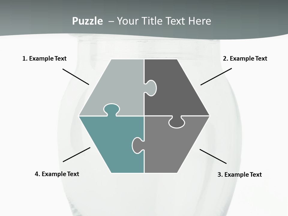 Translucent Colorless Image PowerPoint Template