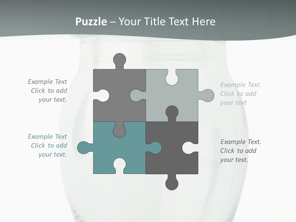 Translucent Colorless Image PowerPoint Template