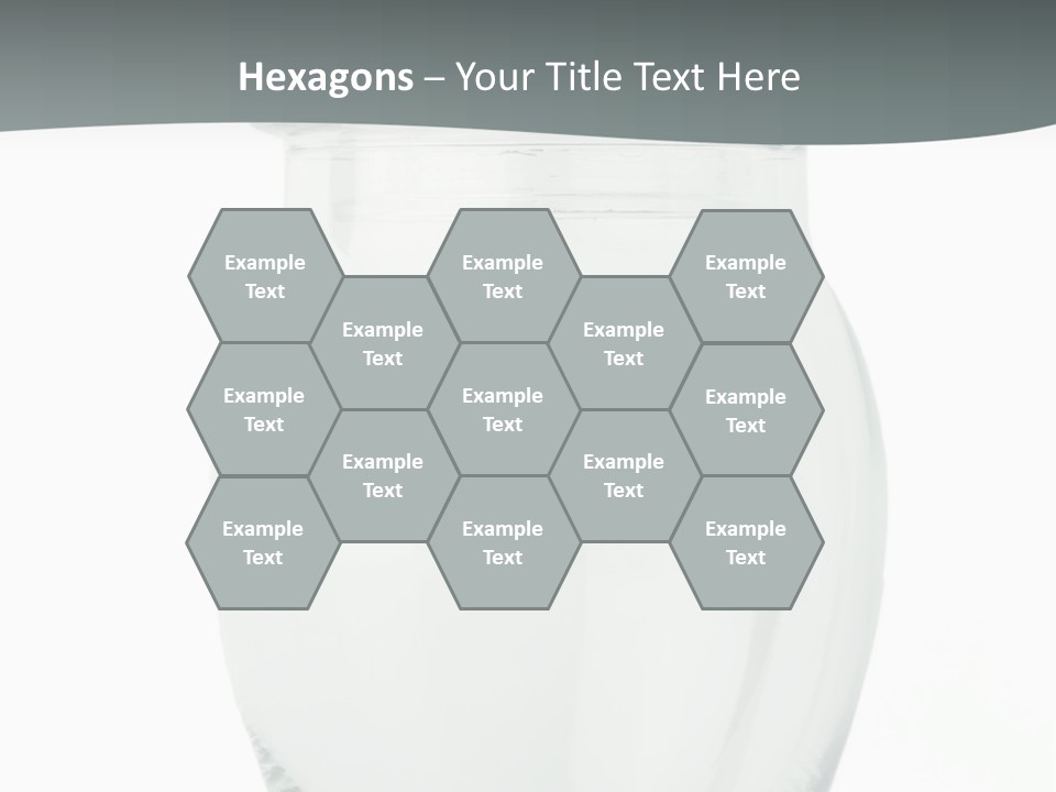 Translucent Colorless Image PowerPoint Template