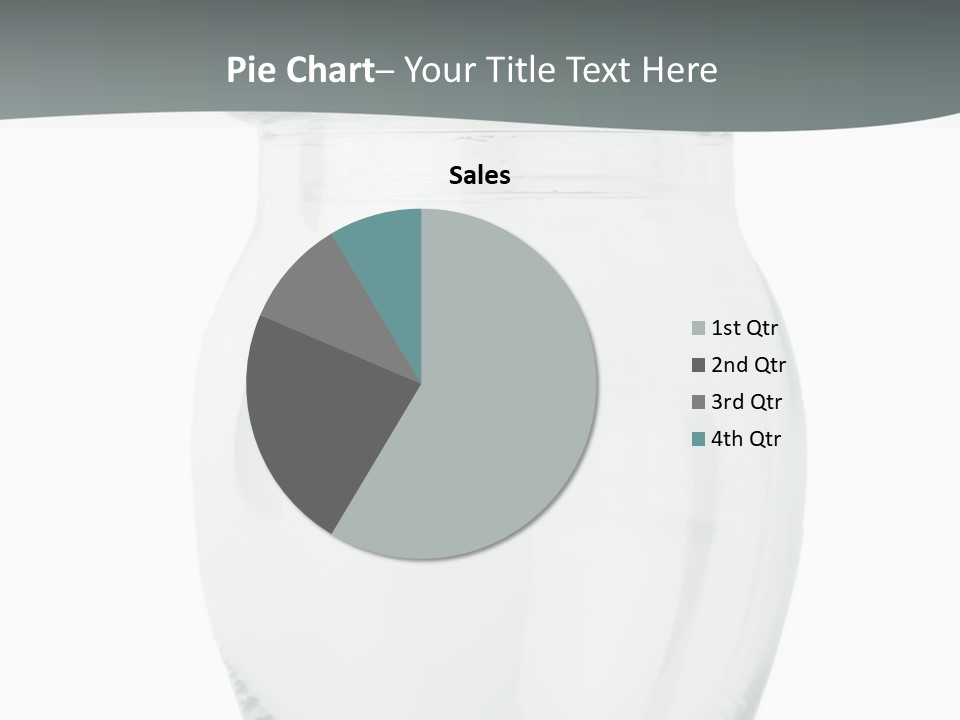 Translucent Colorless Image PowerPoint Template