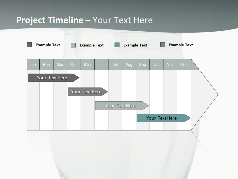 Translucent Colorless Image PowerPoint Template