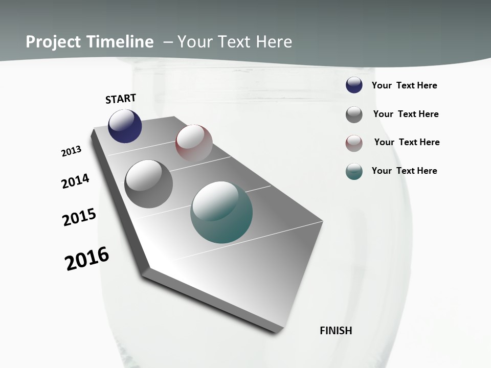 Translucent Colorless Image PowerPoint Template