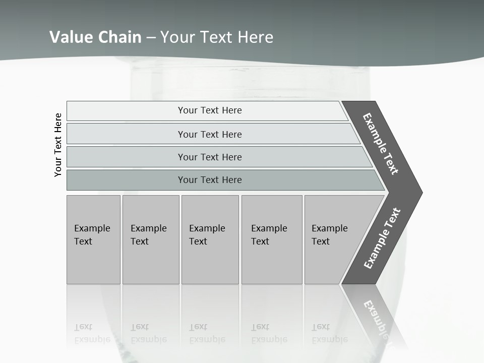 Translucent Colorless Image PowerPoint Template