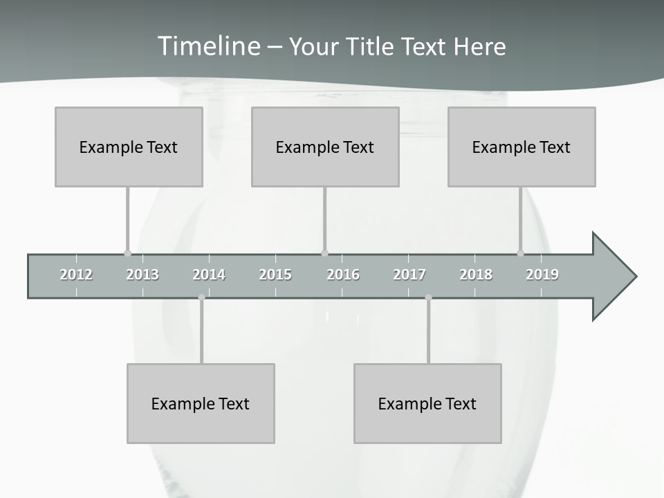 Translucent Colorless Image PowerPoint Template
