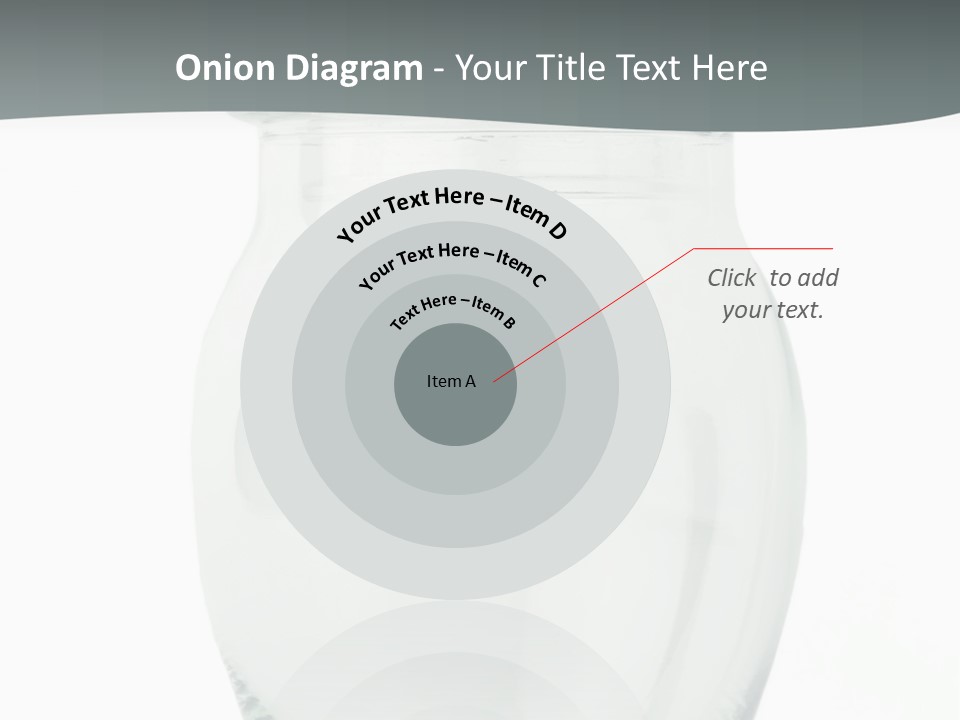 Translucent Colorless Image PowerPoint Template