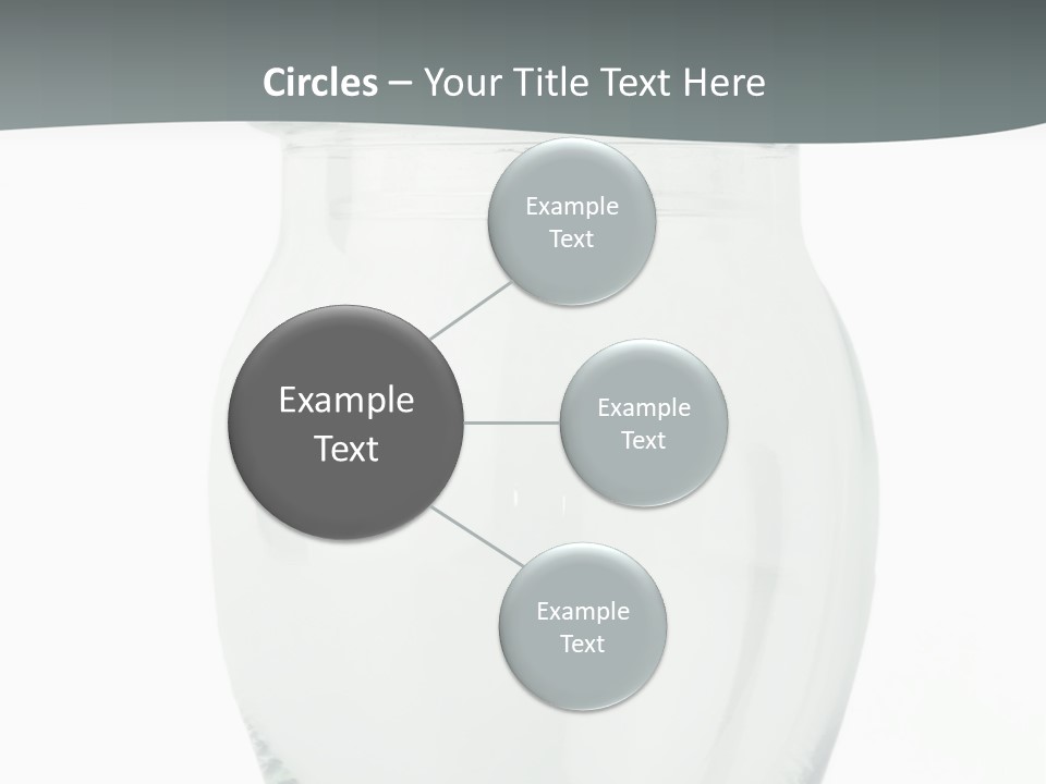 Translucent Colorless Image PowerPoint Template