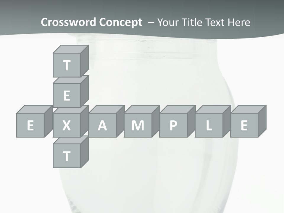 Translucent Colorless Image PowerPoint Template