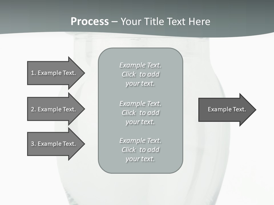 Translucent Colorless Image PowerPoint Template